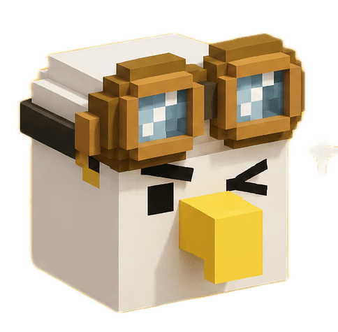 TimeBud mascot winking